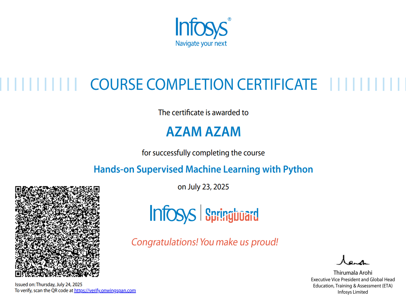 Supervised_ML Certificate